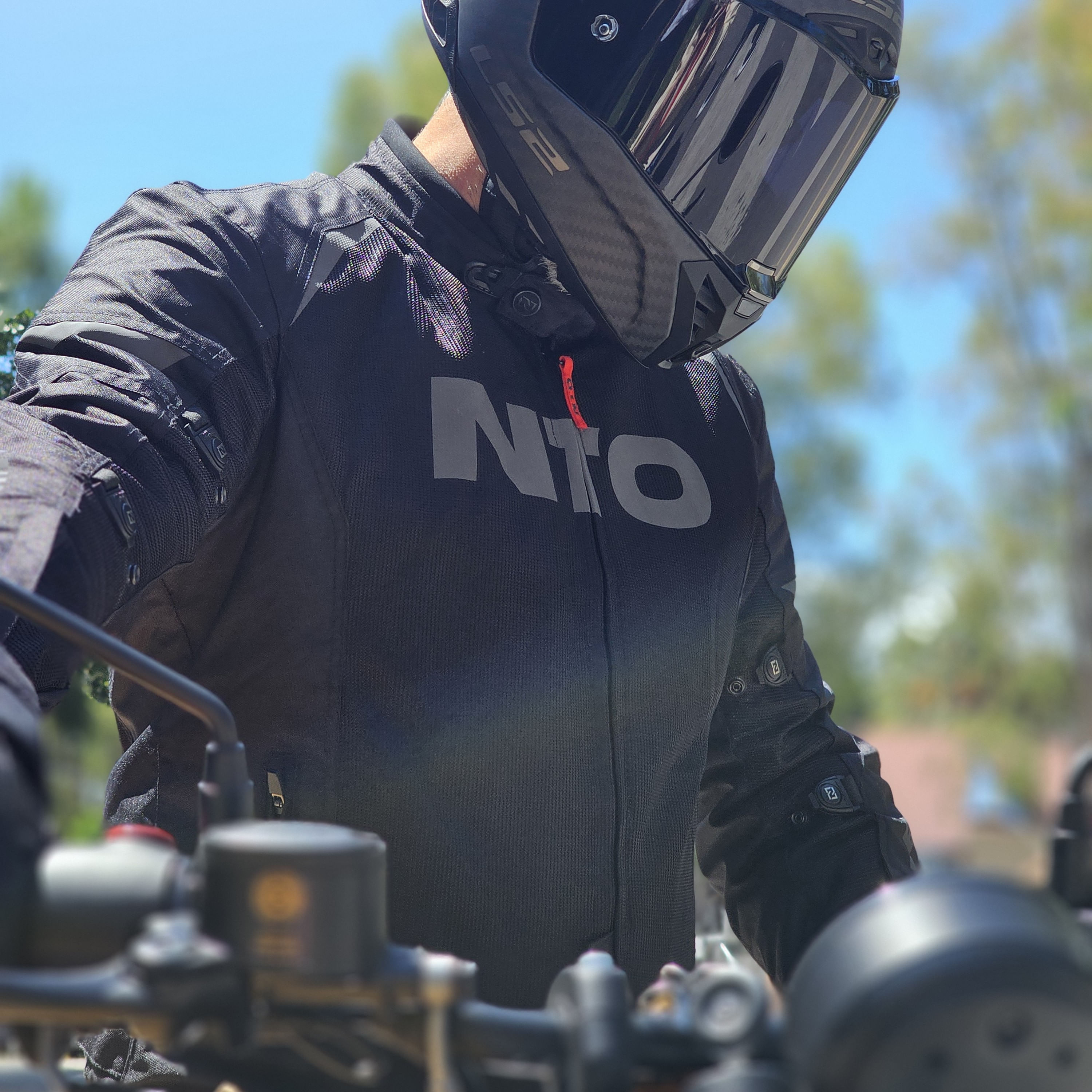 Campera Cordura NTO Fusion Evo Hombre Negra